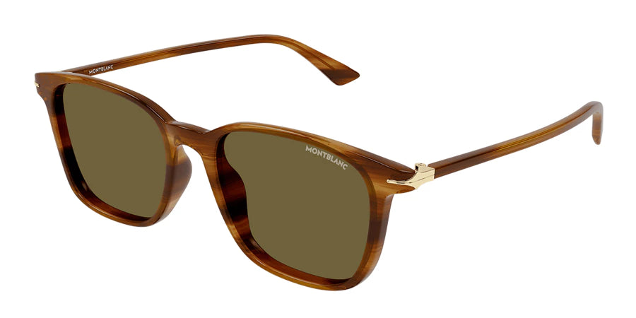 Mont Blanc MB0338S 004 Sunglasses – Square