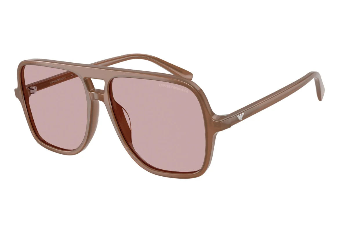Emporio Armani 0EA4252U 627173 – Light Brown Sunglasses – Pilot