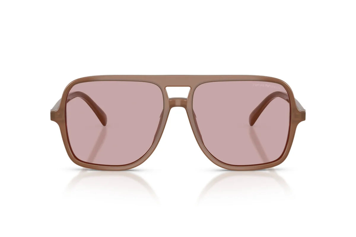 Emporio Armani 0EA4252U 627173 – Light Brown Sunglasses – Pilot