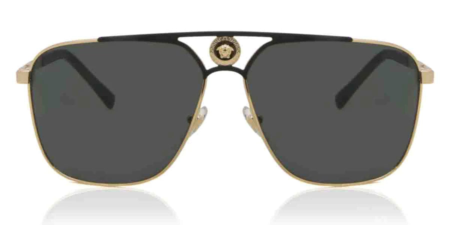 versace VE2238 Gold Sunglasses – Aviator