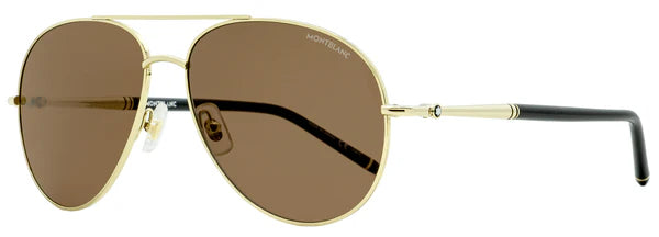 Mont Blanc MB0068S 001 Sunglasses – Aviator