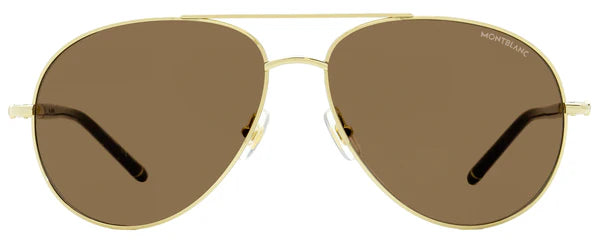 Mont Blanc MB0068S 001 Sunglasses – Aviator