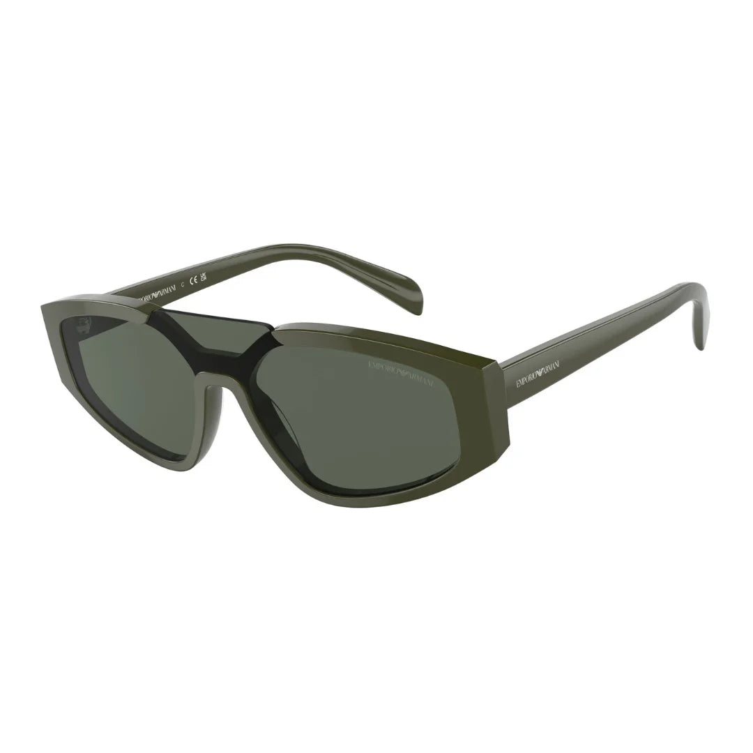 Emporio Armani 0EA4194 512071 – Green Cat Eye Sunglasses – Rectangle