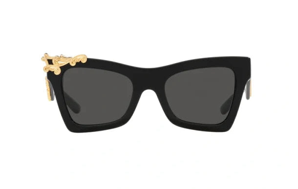 DOLCE GABBANA DG4434 501/87 Sunglasses – Cat Eye