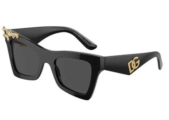 DOLCE GABBANA DG4434 501/87 Sunglasses – Cat Eye