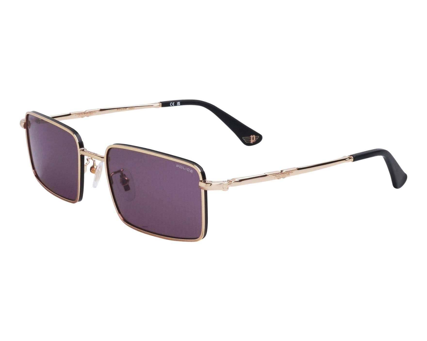 Police SPLL85 0302 Sunglasses – Rectangle