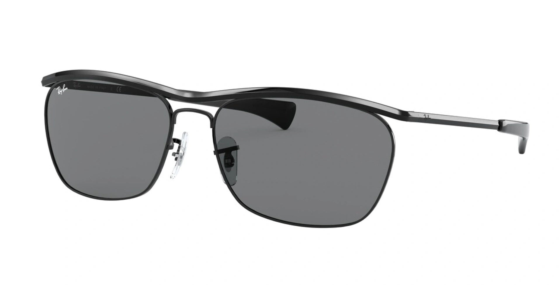 RAYBAN RB3619 002/B1 Pillow Sunglasses  – Rectangle (60-16-140)